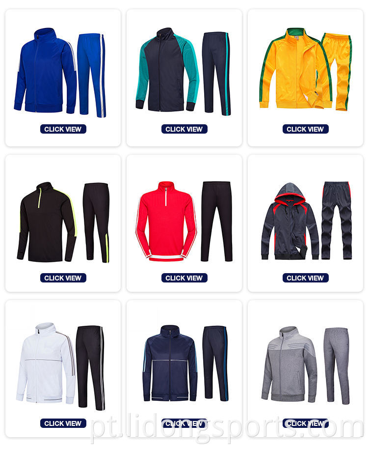 Personalizado homens esportes treinamento jogging jaqueta liso de futebol time tracksuit jaqueta preto e vermelho jaqueta de trilha